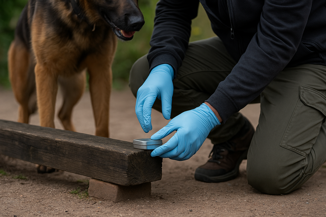 Human scent and gloves, when to question the assumptions