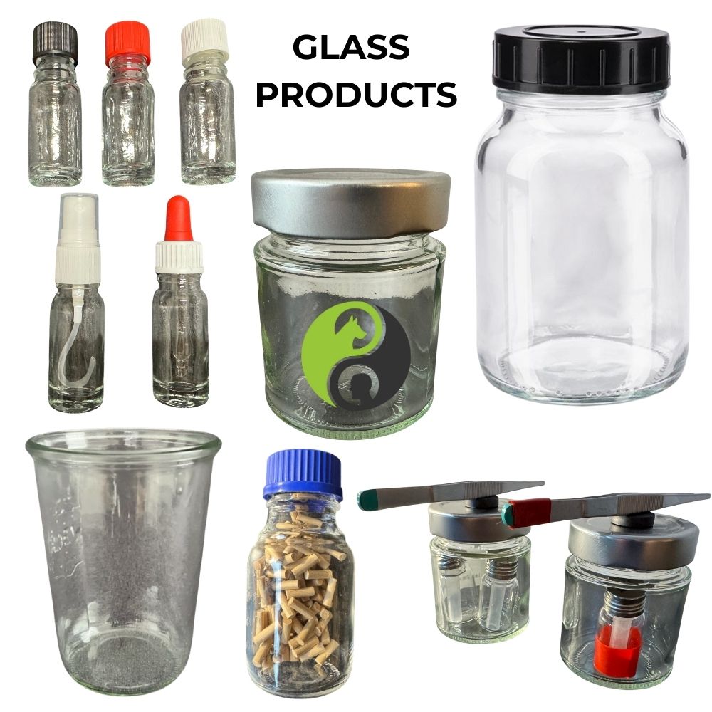 Glass products for detection
