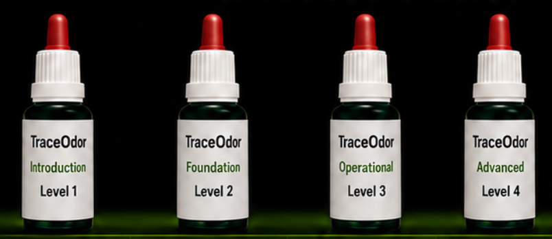 TraceOdor ™ unieke training en calibratie detectiegeur