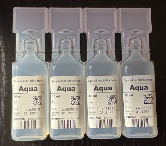 Distilled water to dilute odor mixtures (package of 4x10ml))