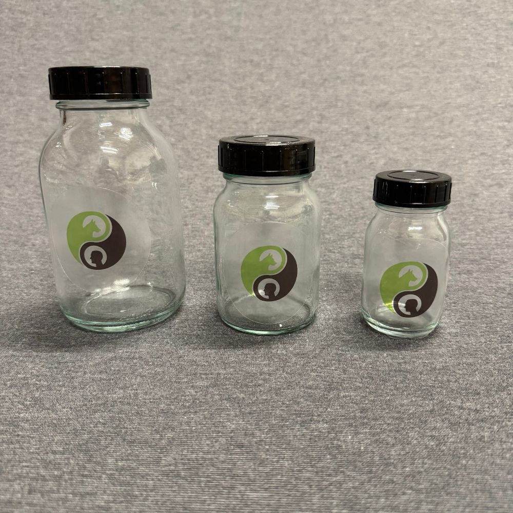 Odor safe glass bottles