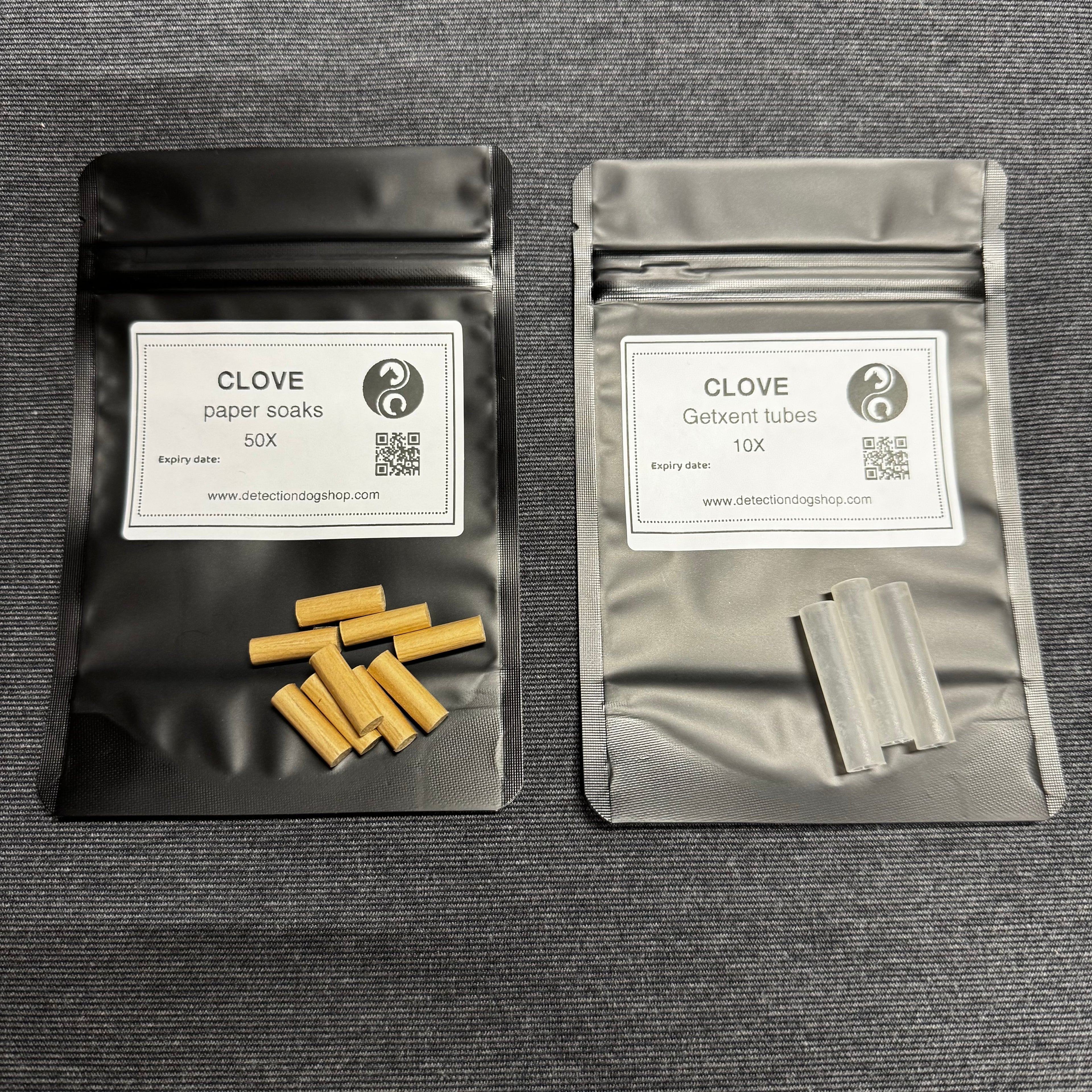 Nosework odors (in mylar bag)