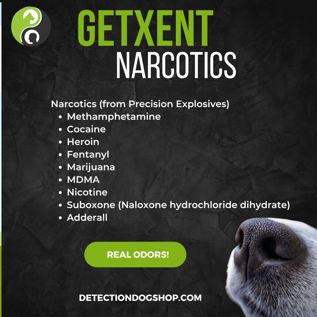 Tubes GetXent (sachet de 10 tubes) imprégnés de stupéfiant