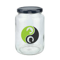 Glass jar for odor storage (795 ml)