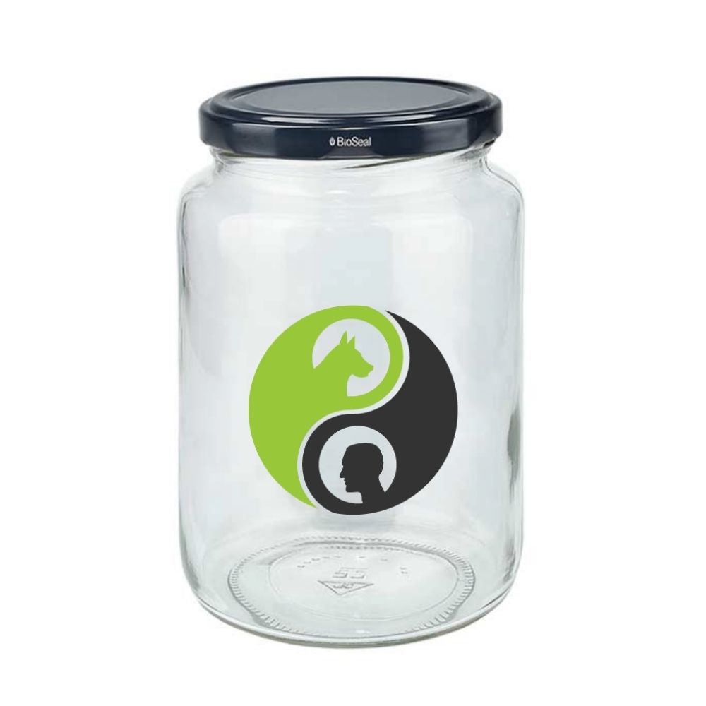 Pot en verre pour le stockage des odeurs (795 ml)