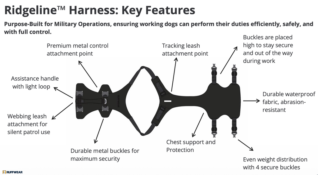 K9 Professional working harness