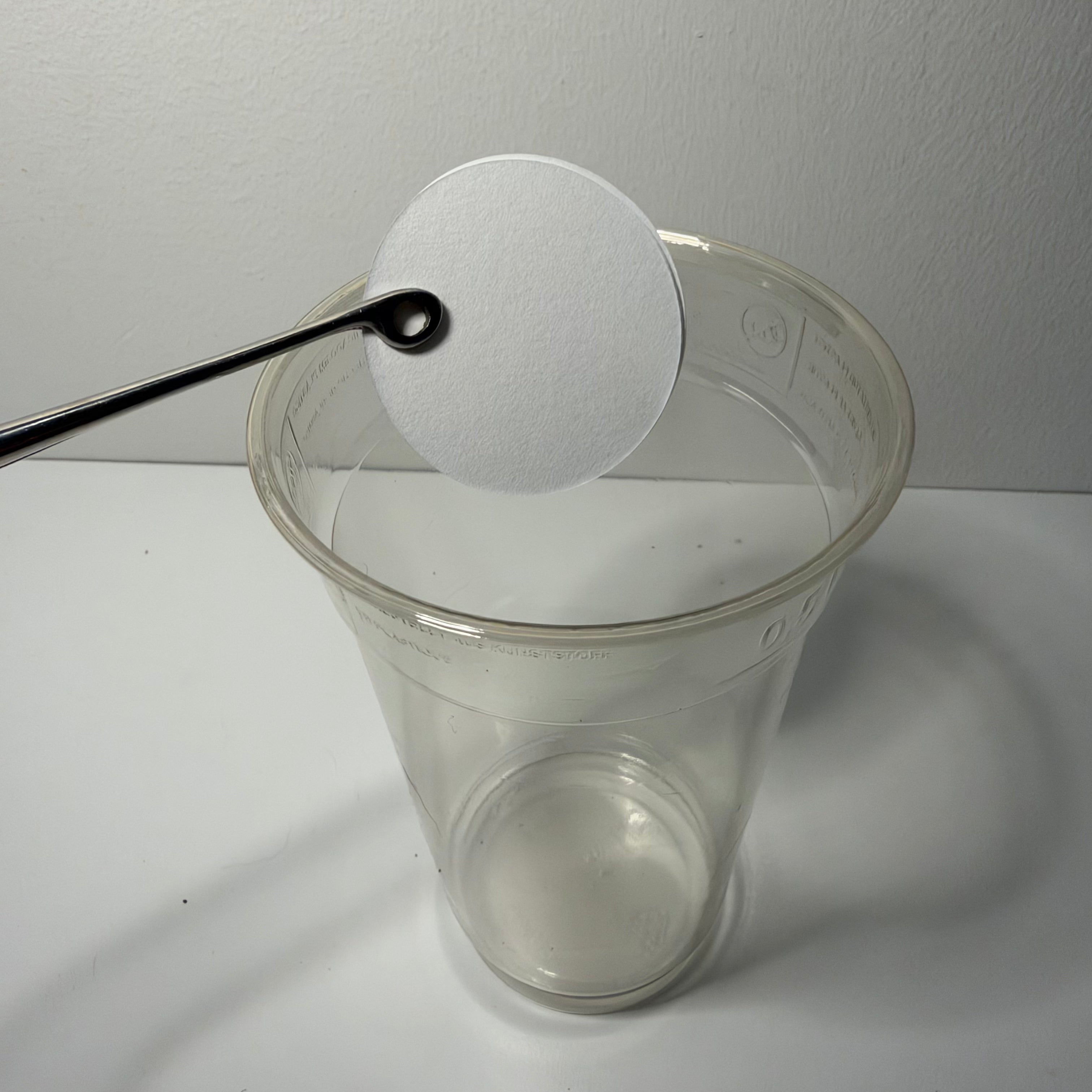 Soak materials Whatman paper