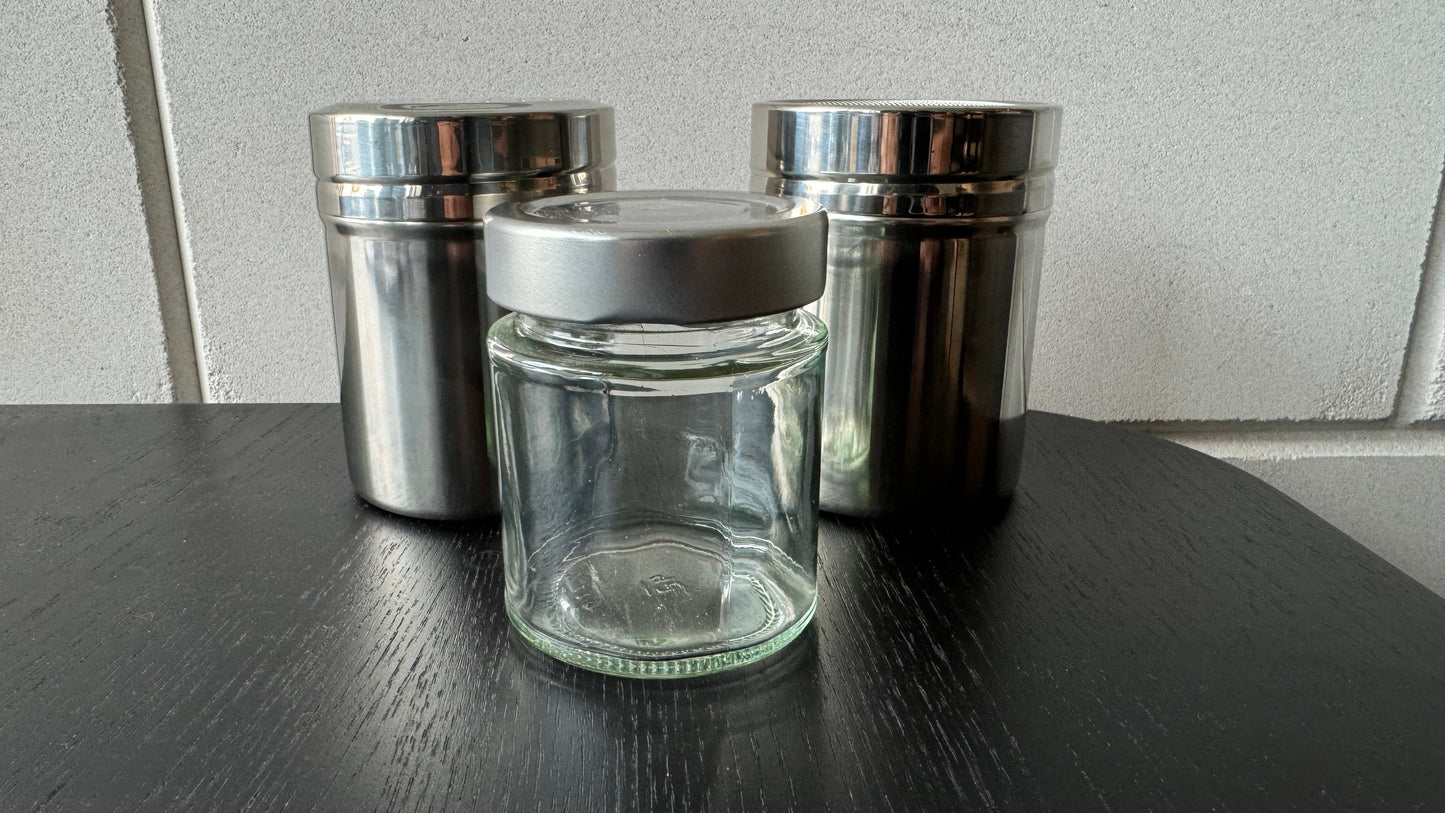 ODD + glass jar
