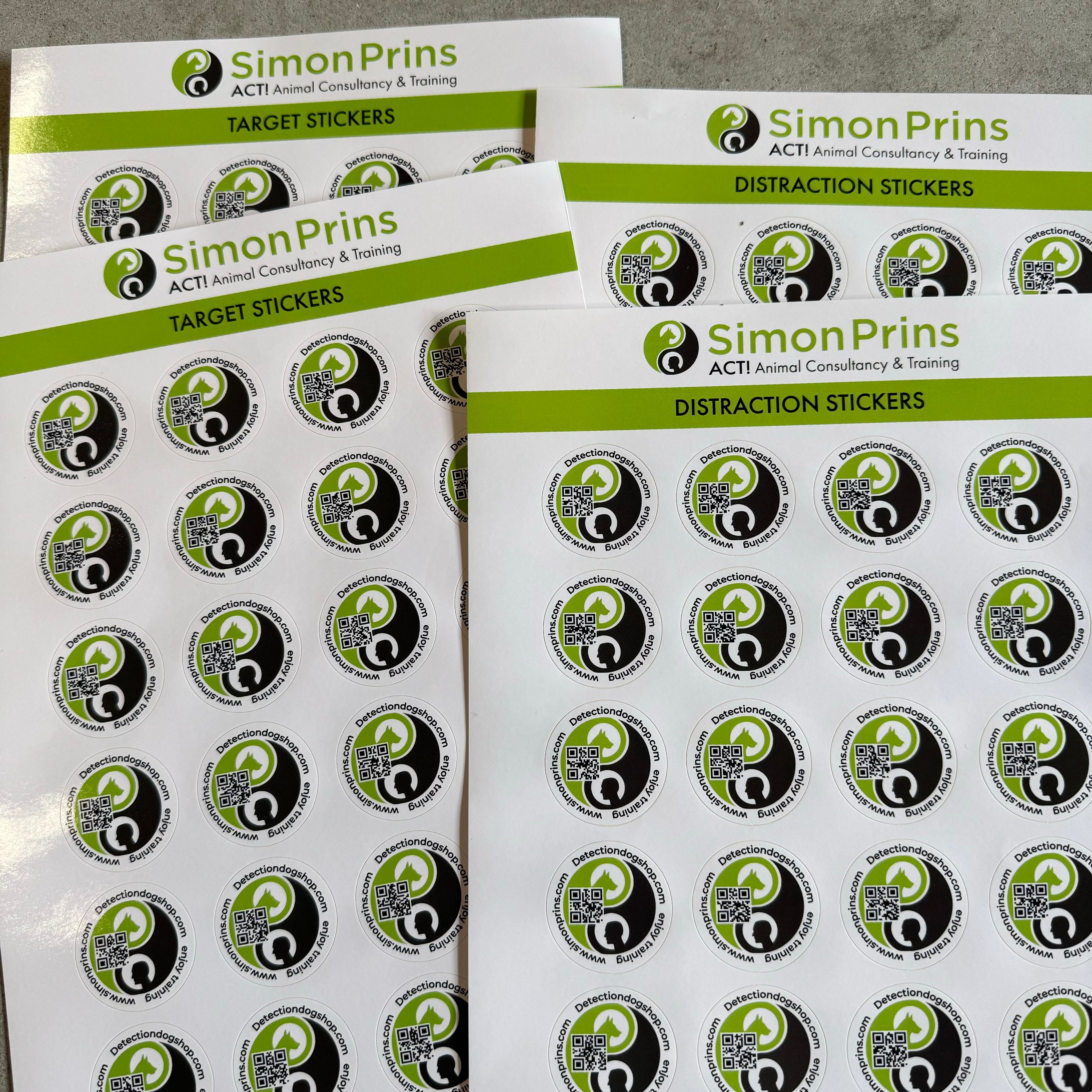 ACT! Result Tracker-Aufkleber © für das Doppelblinderkennungstraining!