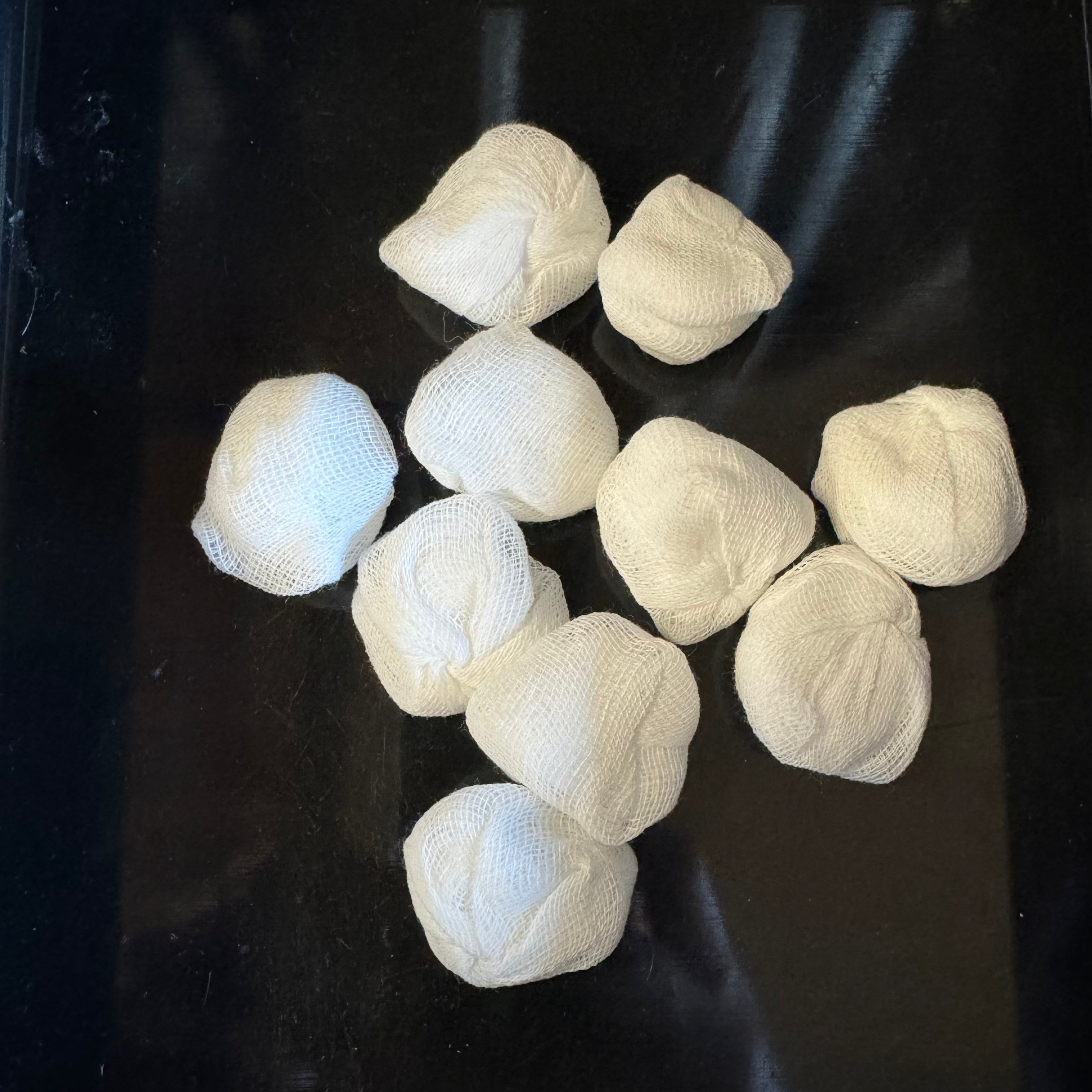 Tränken Sie Materialien sterile Gaze