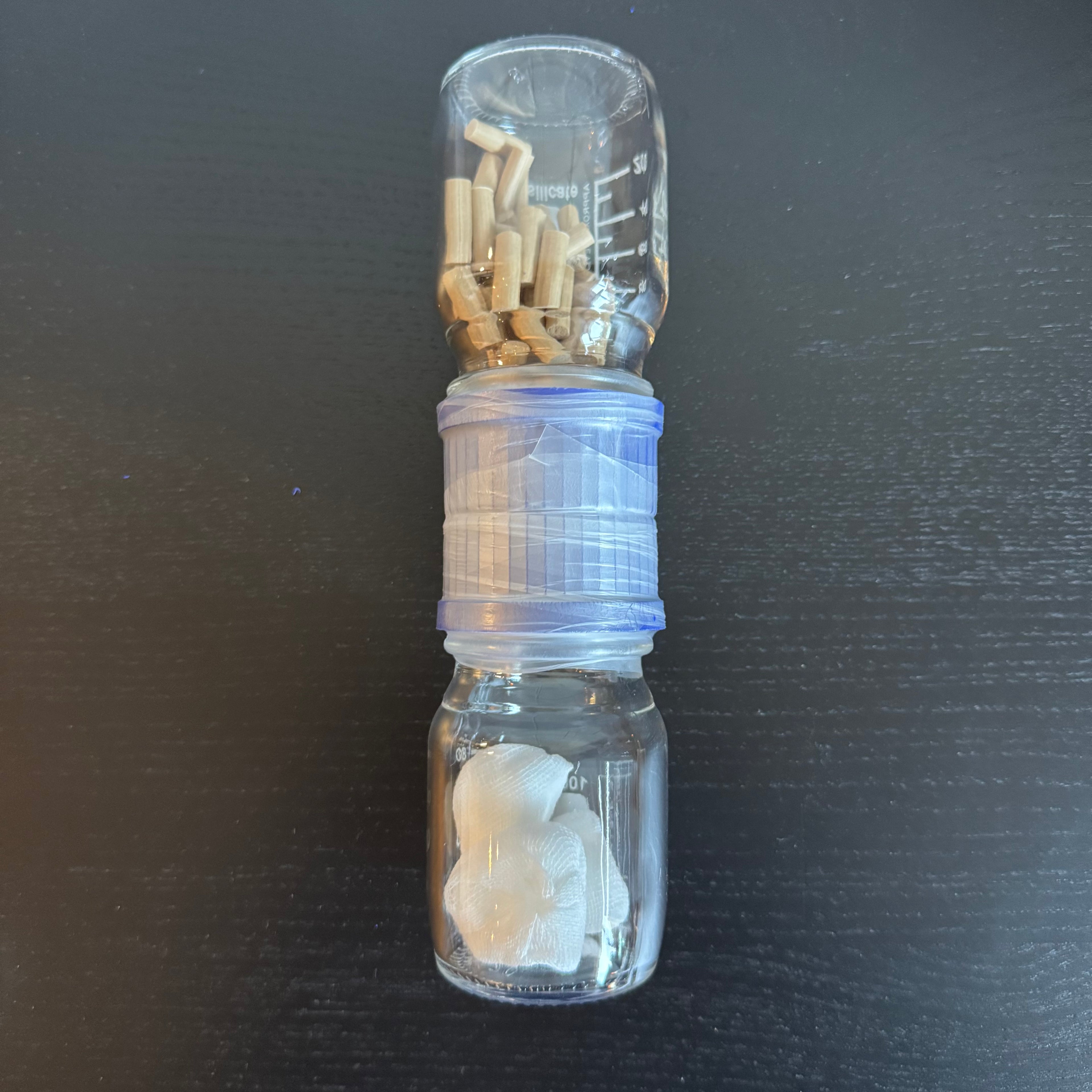 Tränkmaterial Papier Minirollen