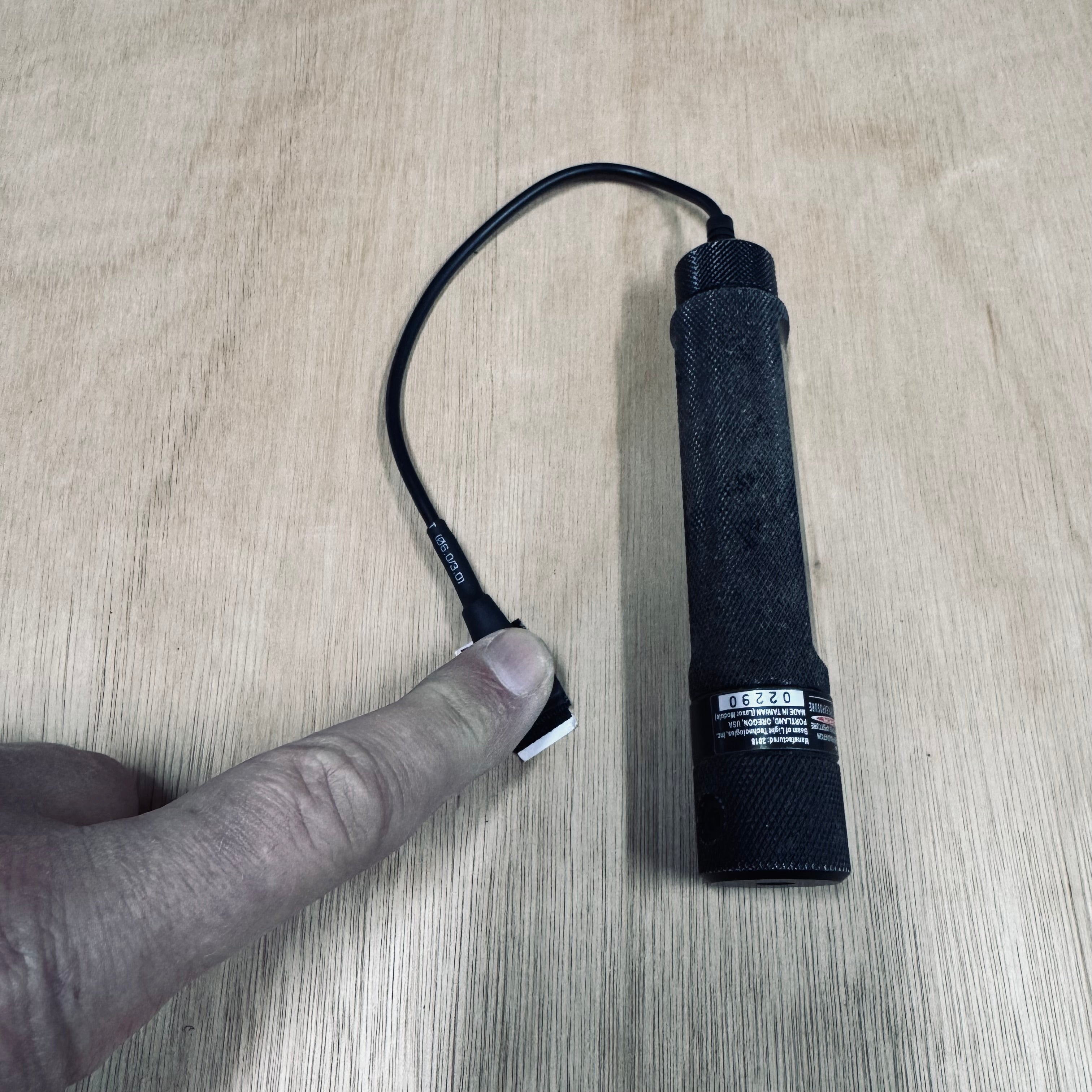 Laser remote cable switch