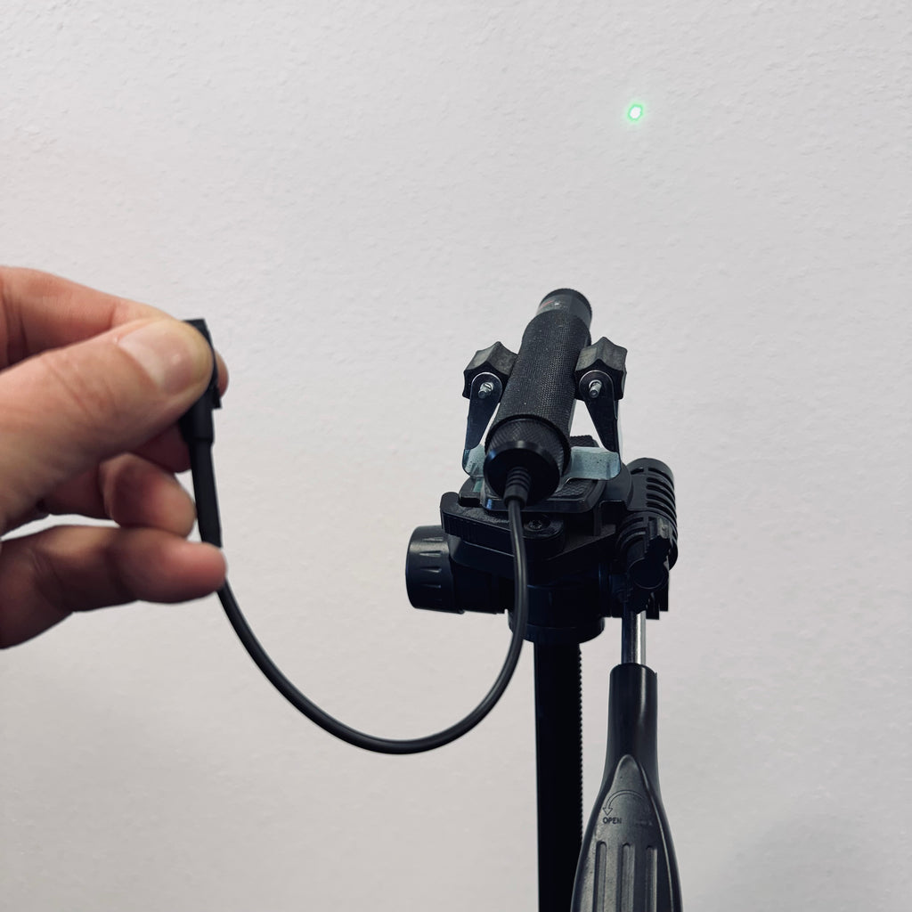 Laser remote cable switch