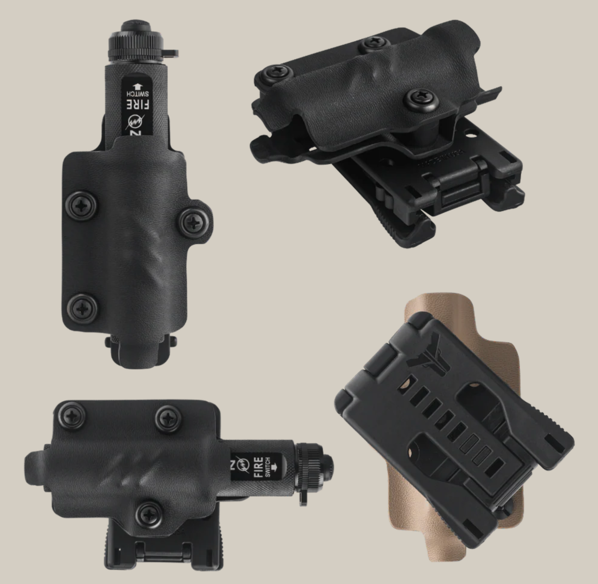 Laser holster