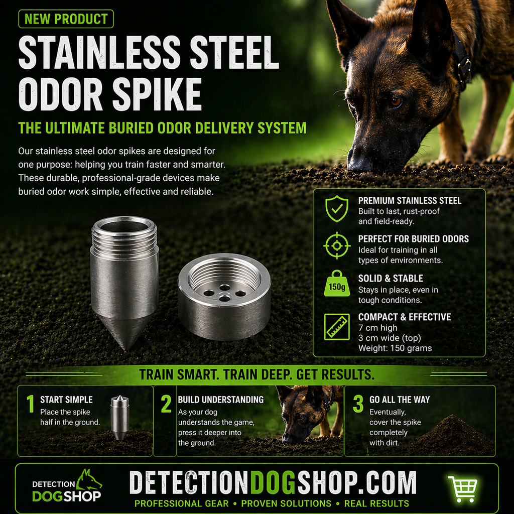 Odor spikes (Human remain - wildlife and more 'buried target practice'
