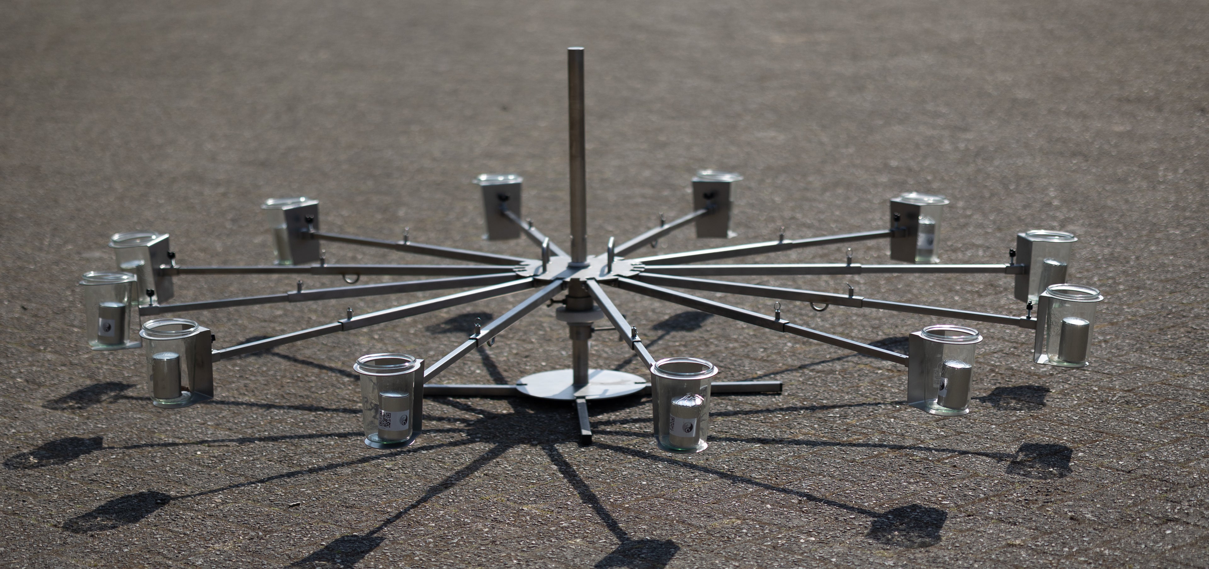 ACTE! Scent wheel™ inox pliable 12 bras