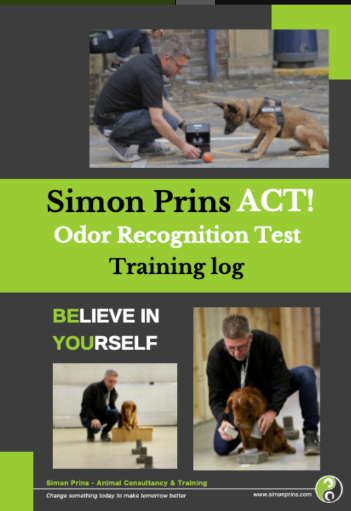 ACT! Training notebook Odor Recognition Test (ORT)