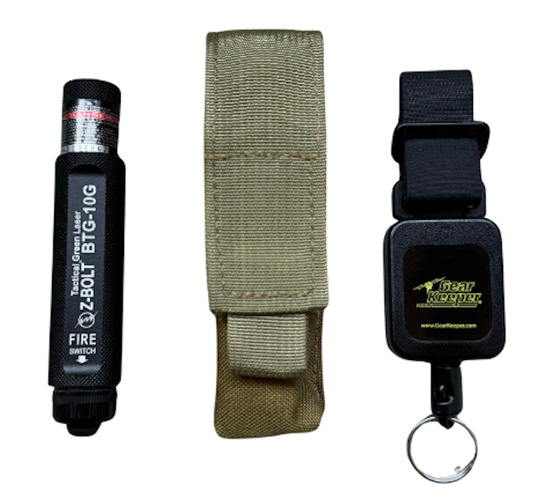 Laser (grün) zur K9-Führung