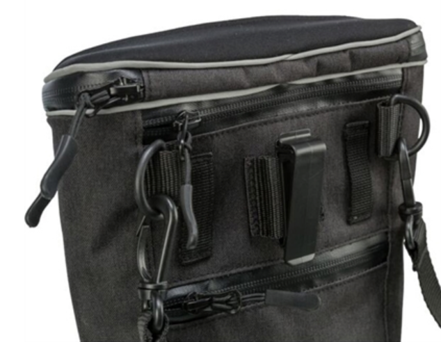 Trixie duo treat training pouch black 20 × 5 × 20 cm