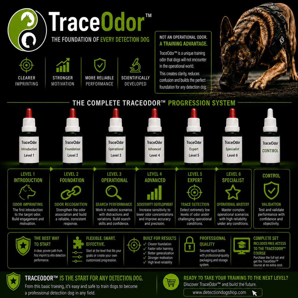 TraceOdor™ – einzigartiger Trainings- und Kalibrierungsgeruch