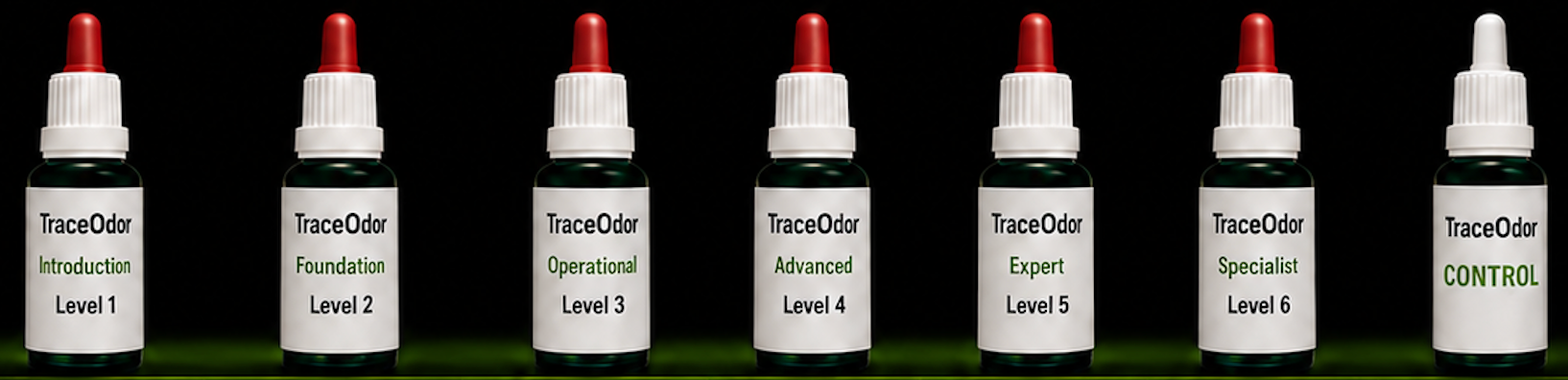 TraceOdor ™ unieke training en calibratie detectiegeur